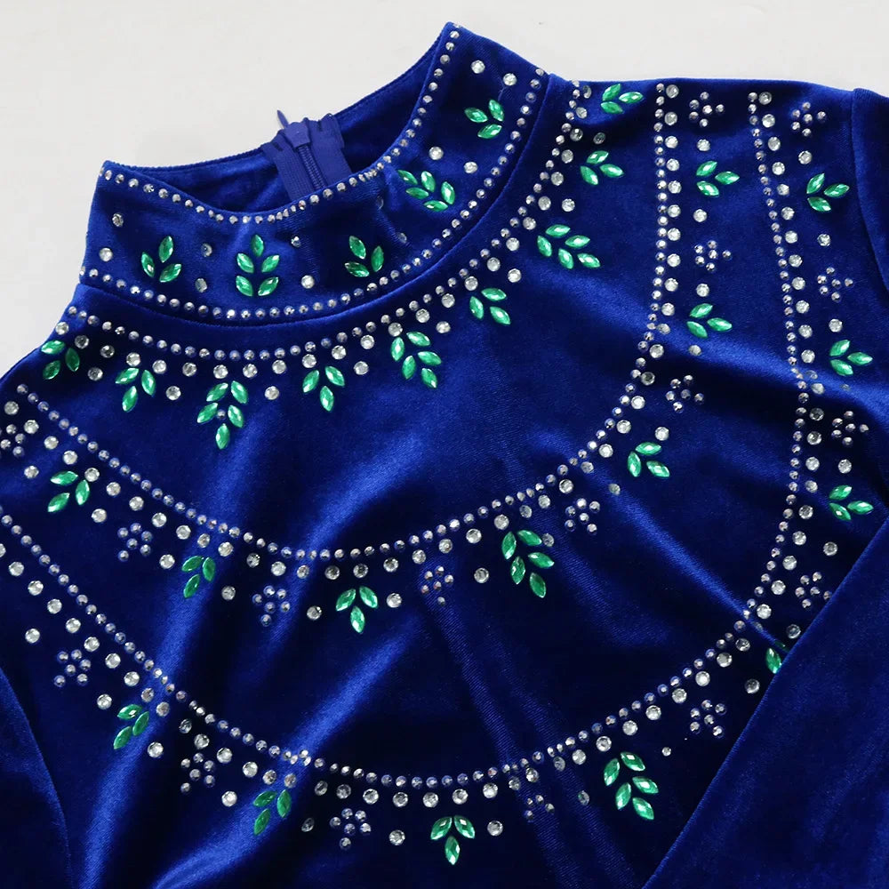 Diamond Beading Party Abaya