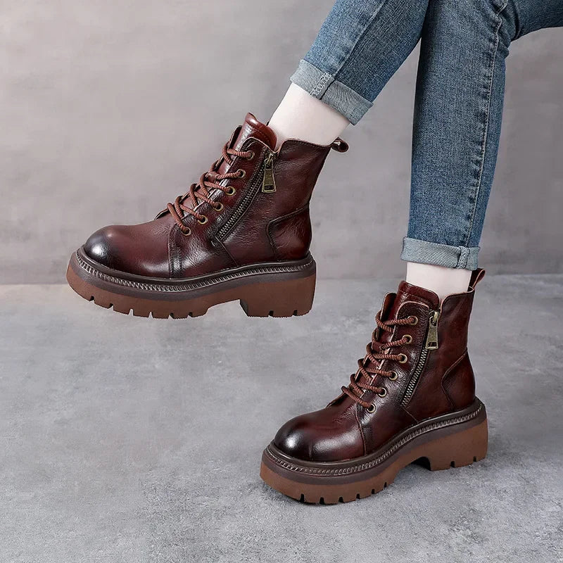 Ethnic Comfy Ankle Boots