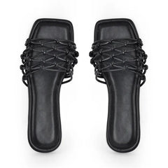 Stylish Square Toe Summer Sandals