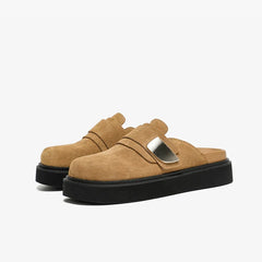 Stylish Platform Slip-On Slippers