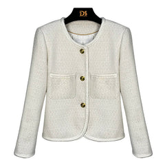 Sleek Fragrance Style Short Jacket
