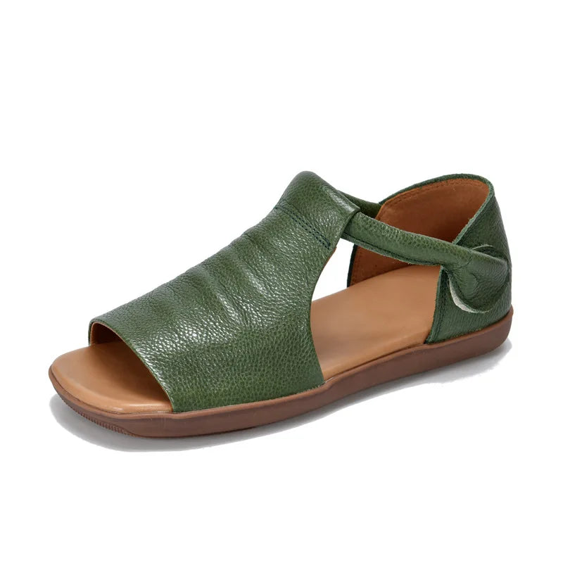 Comfortable Soft Peep-Toe Sandals