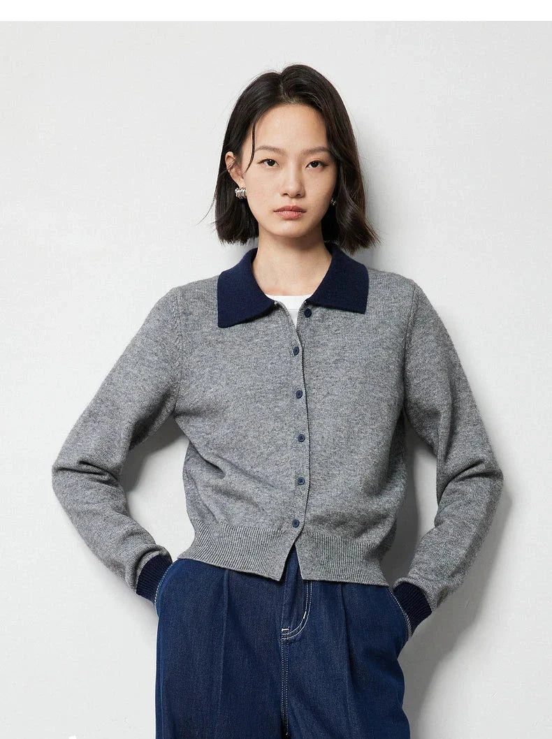 Single Breasted Button Cardigan