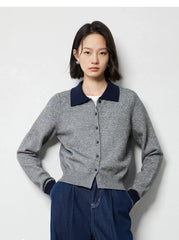Single Breasted Button Cardigan