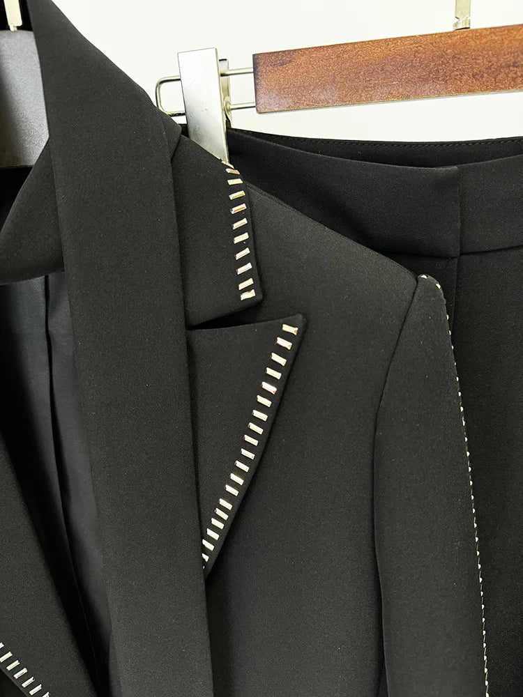 Diamond Decoration Pantsuits