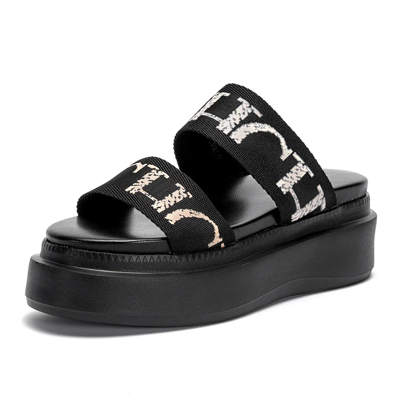 Chic Bohemian Thick-soled Sandals