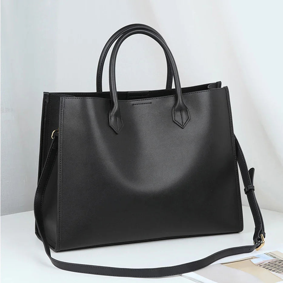 Sophisticated Leather Tote Bag