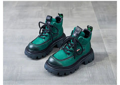 Mid Calf Moccasins Ankle Boots