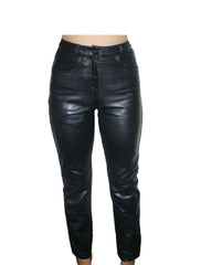 Slim Fit Lamb Leather Women Pant