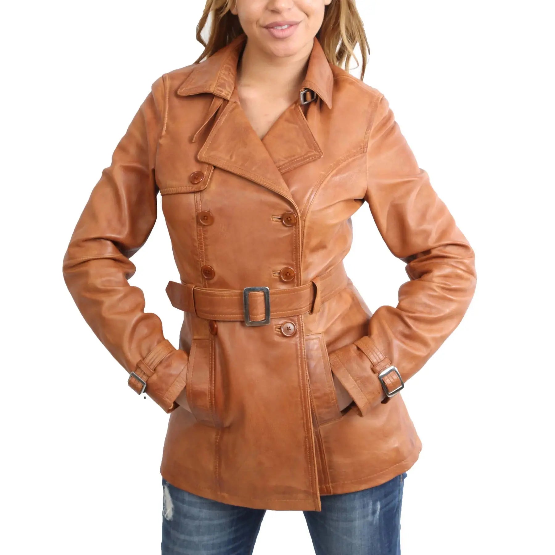 Light Weight Women's Trench Coat