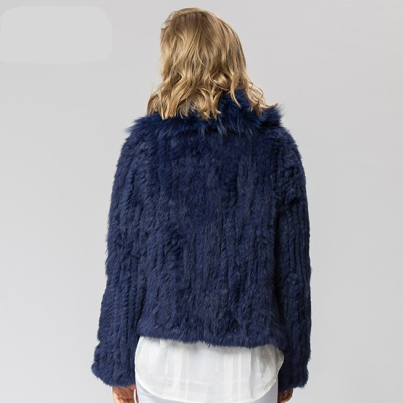 Thick Warm Women's Real Fur Coat