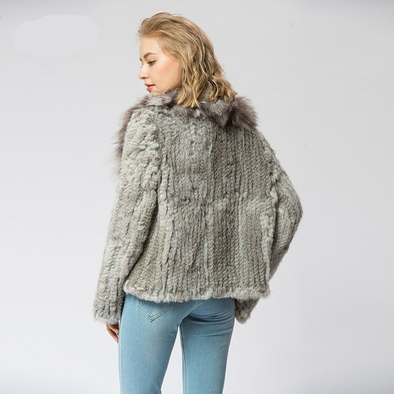 Thick Warm Women's Real Fur Coat