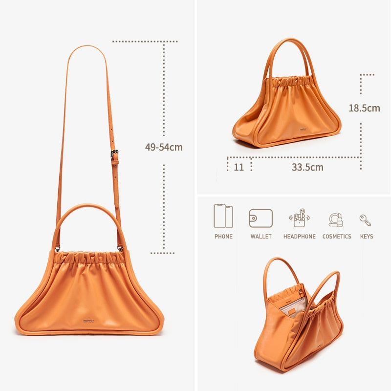 Trending Ruched Style Women's Shoulder Bag