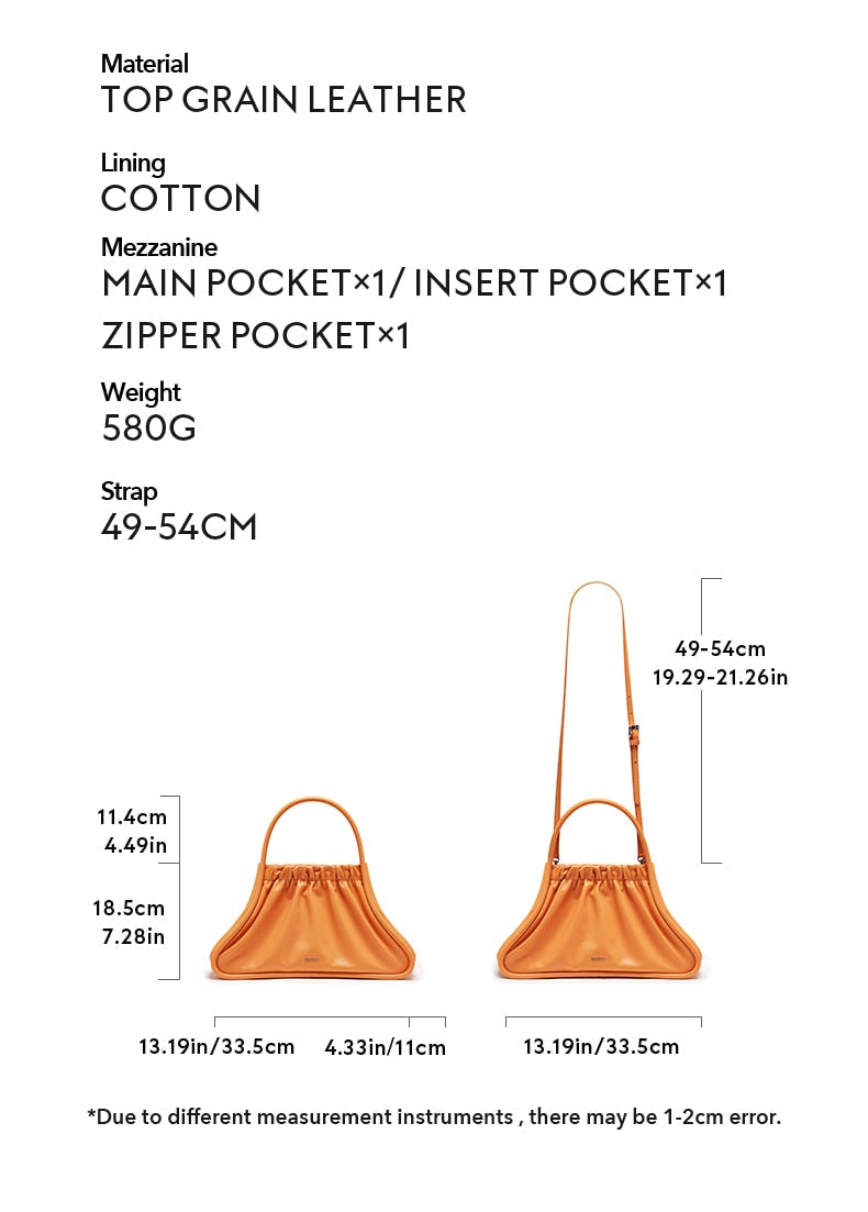 Trending Ruched Style Women's Shoulder Bag