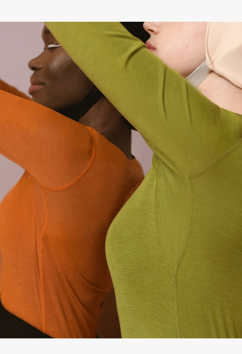 Warm Long Sleeve Women's Inner Wear