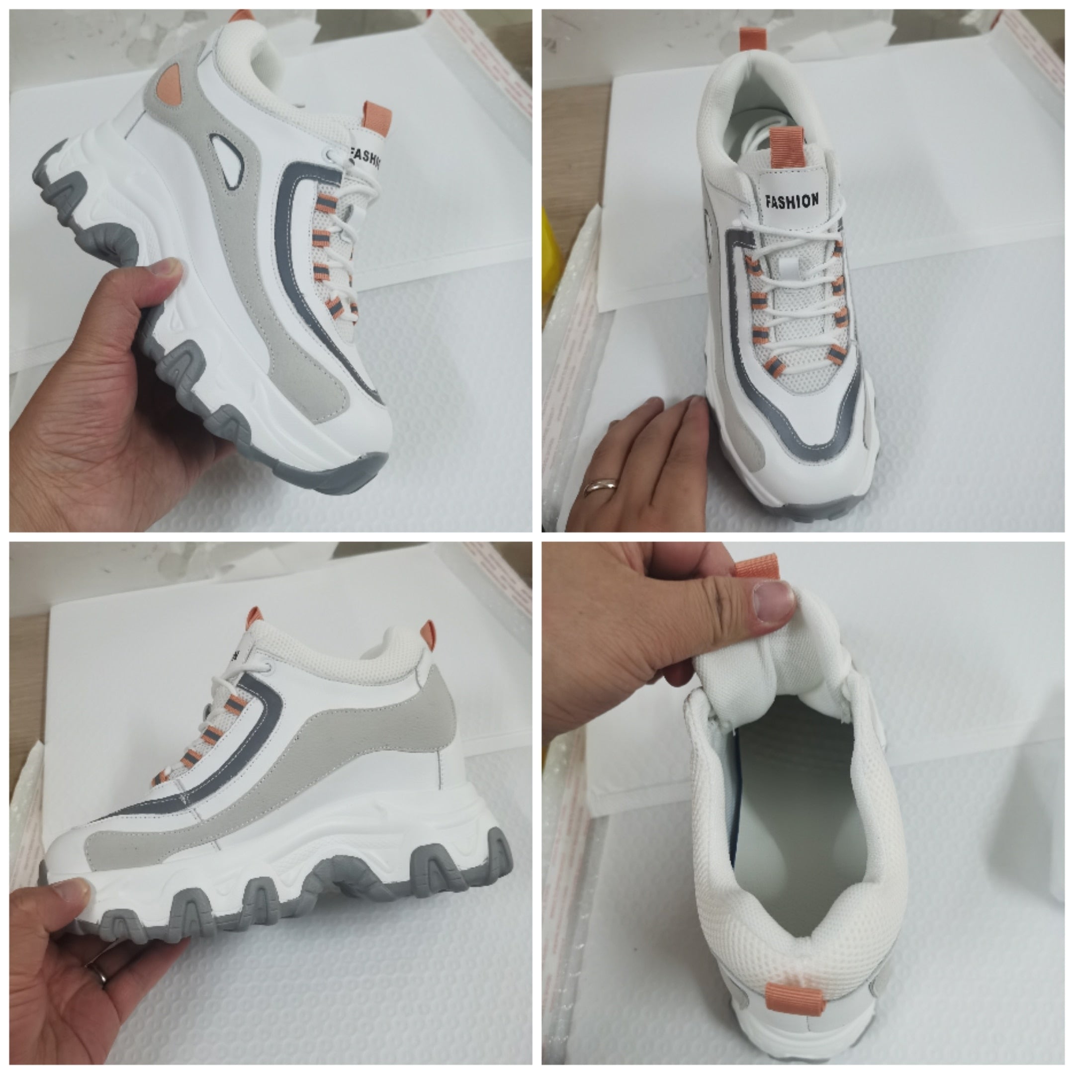 Wedge Platform Hidden Heel Women's Chunky Sneakers