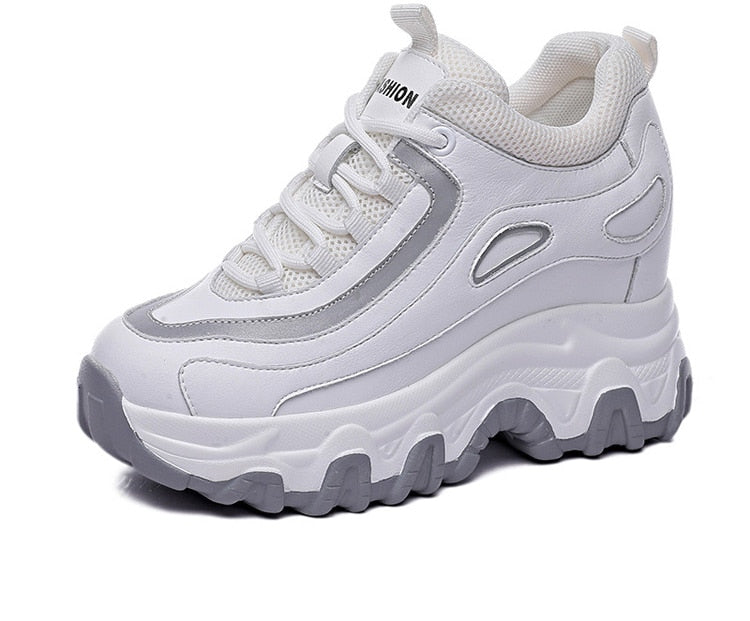 Wedge Platform Hidden Heel Women's Chunky Sneakers