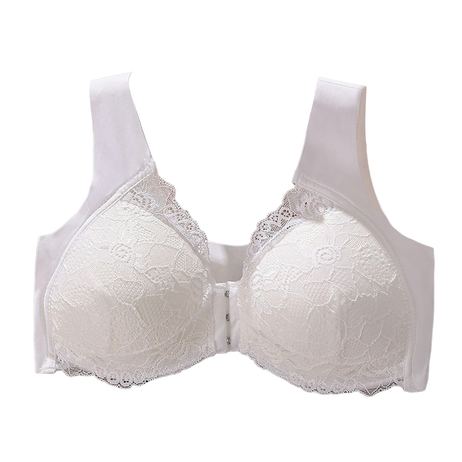 Front Closure Push Up Seamless Extra-Elastic Breathable Wireless Brassiere