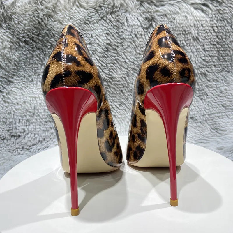 Wide Foot Women High Heel Stiletto Pumps