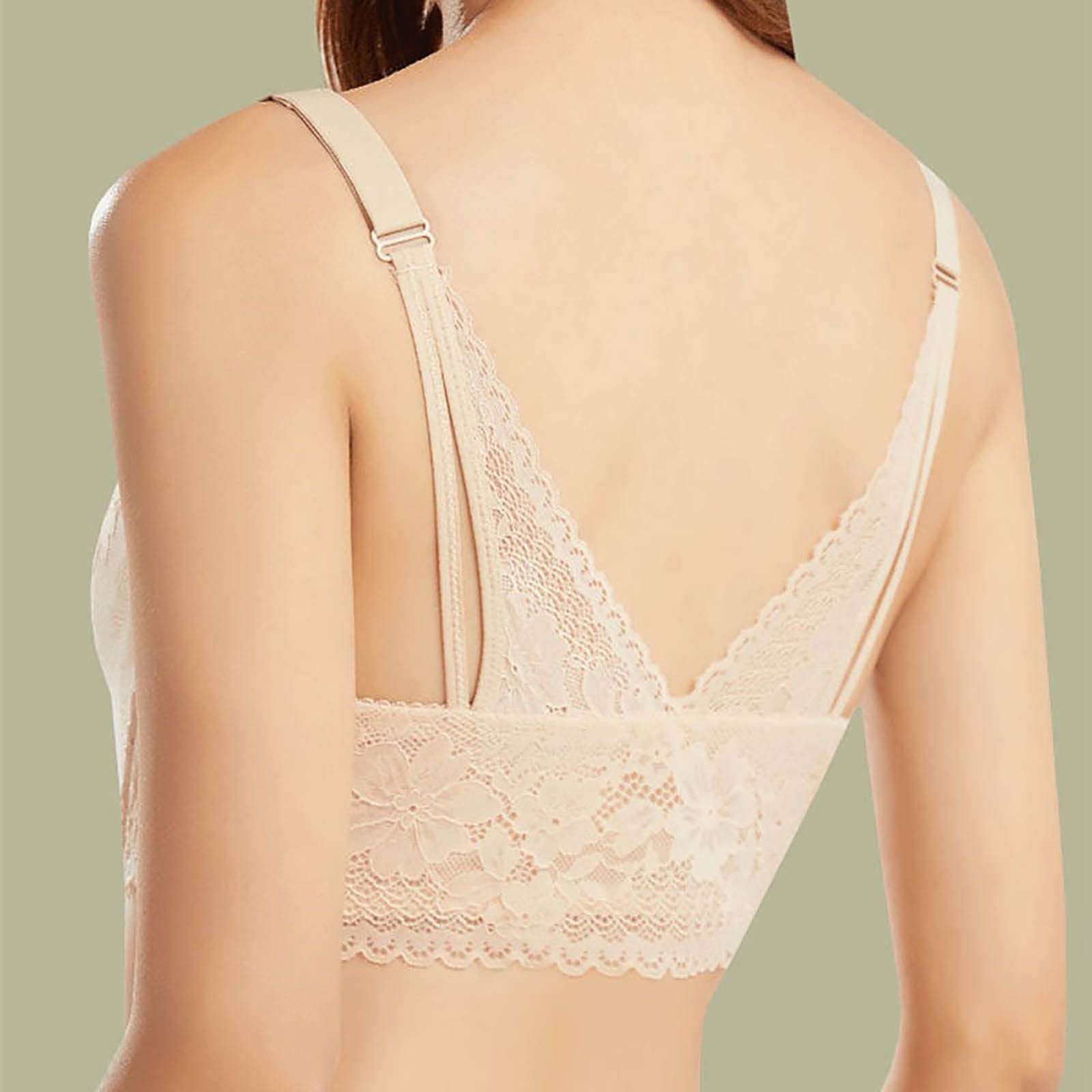 Push Up Bra Without Underwire Bustier Minimiser Bra