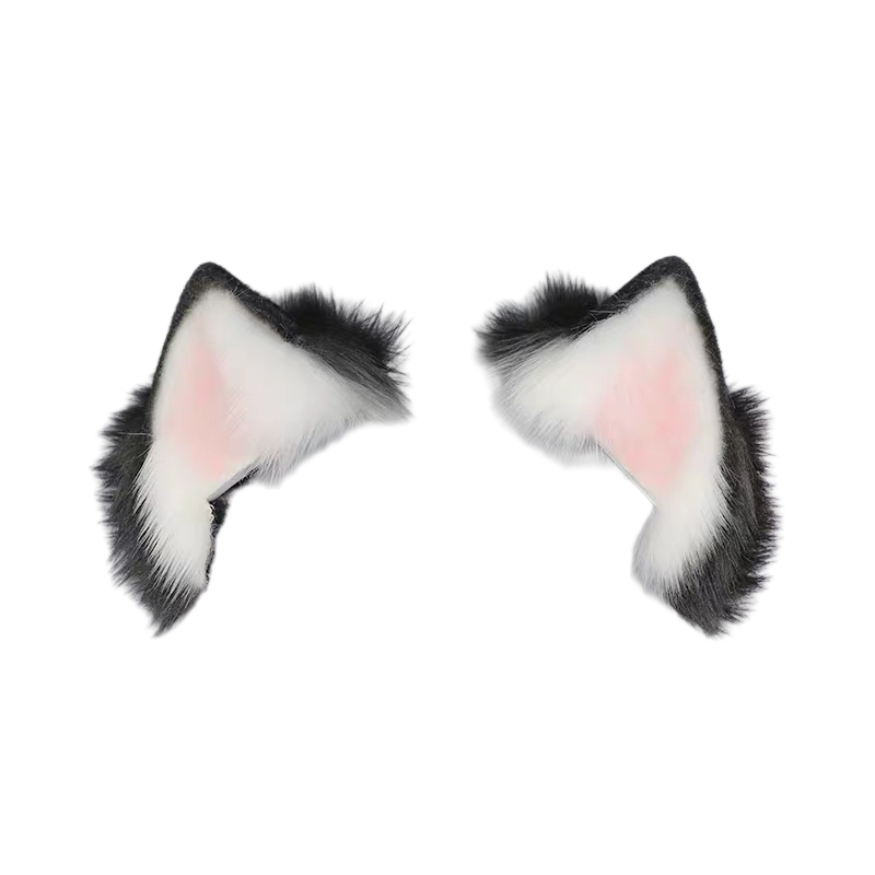 Electric Cats Ear Headband & Tail Set For Cosplay
