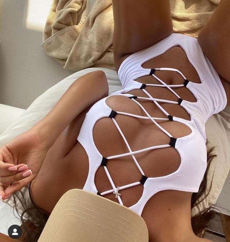 LacyNightyâ„?Entwined Seduction Lingerie Set