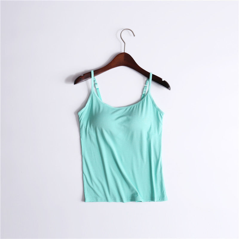 TANK WITH BUILT-IN BRA