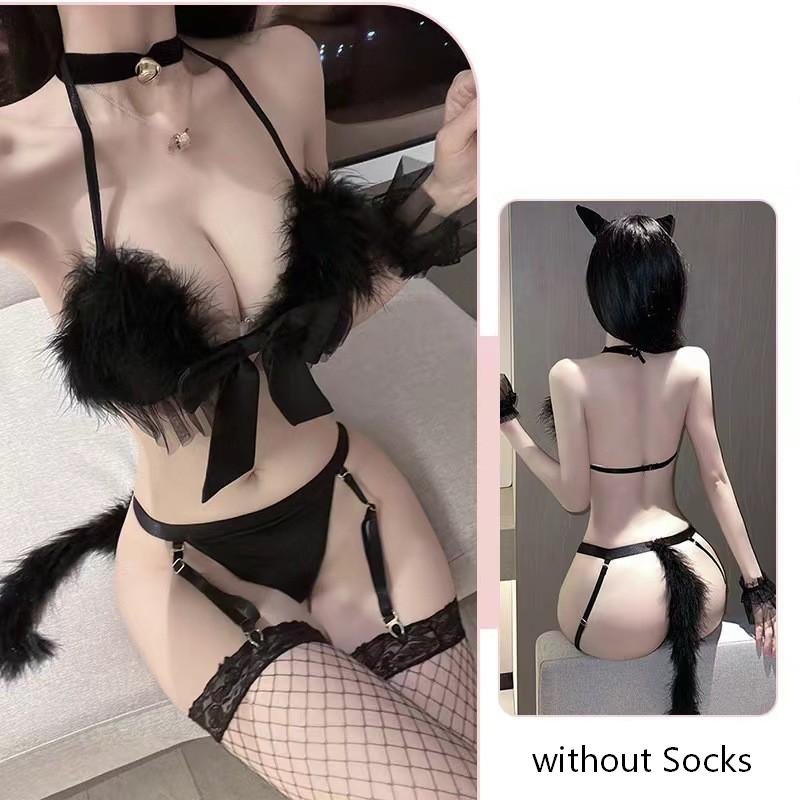Bunny Christmas Catwoman Role-Playing Lingerie