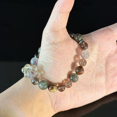 Handcrafted Natural Multi-Gemstone & Crystal Bracelet Healing Bracelet