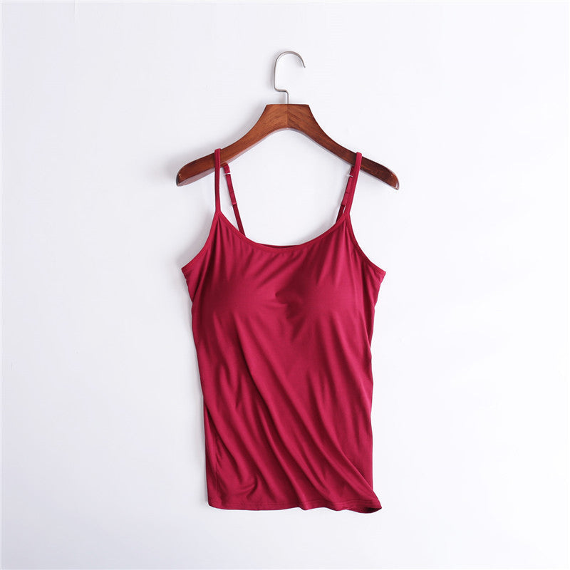 TANK WITH BUILT-IN BRA