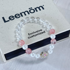 Moonlight Pearls and Strawberry Quartz—Crafting a Gentle Universe on the Wrist.