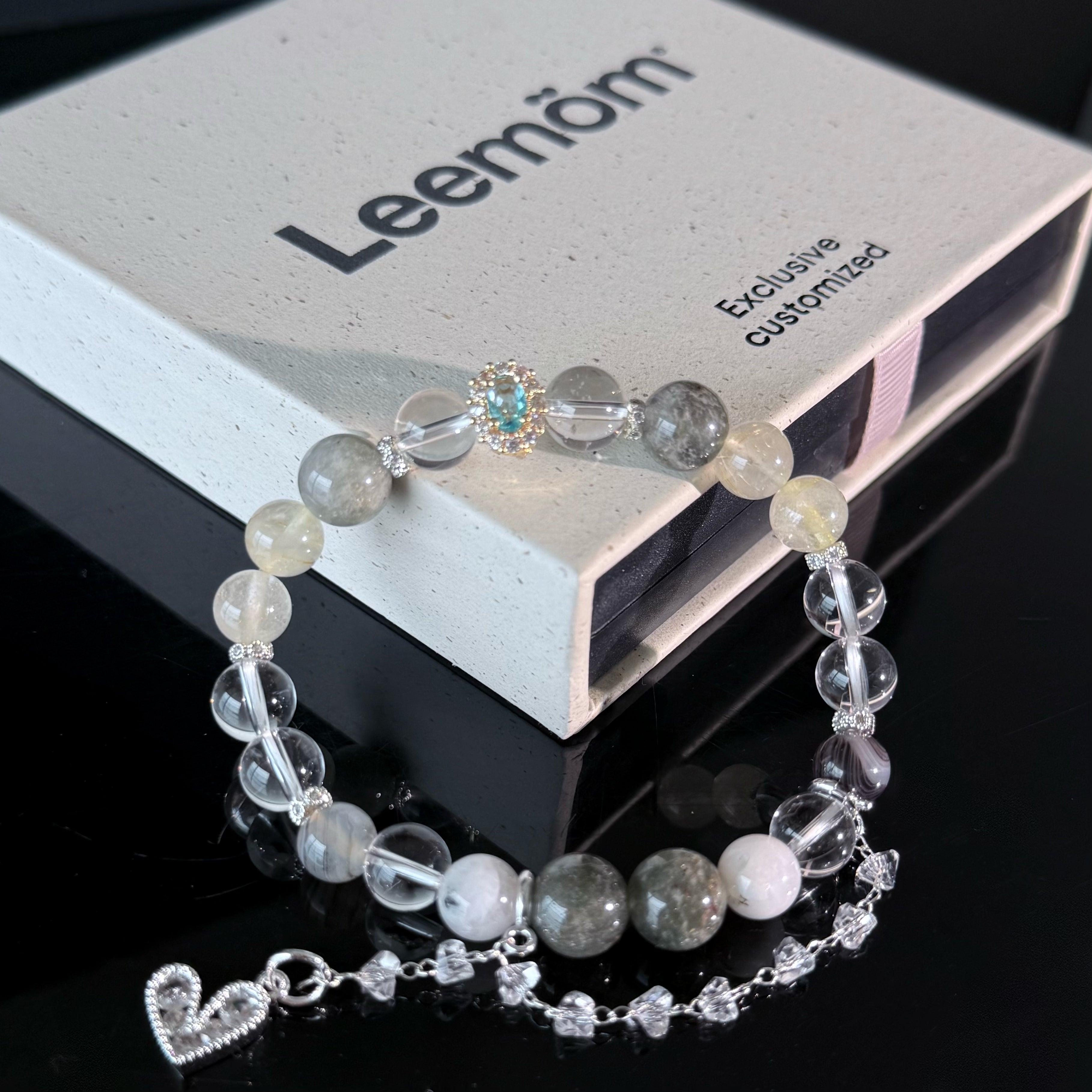 Virgo Crystal Bracelet – Green Aventurine, Citrine & Clear Quartz Zodiac Healing Bracelet
