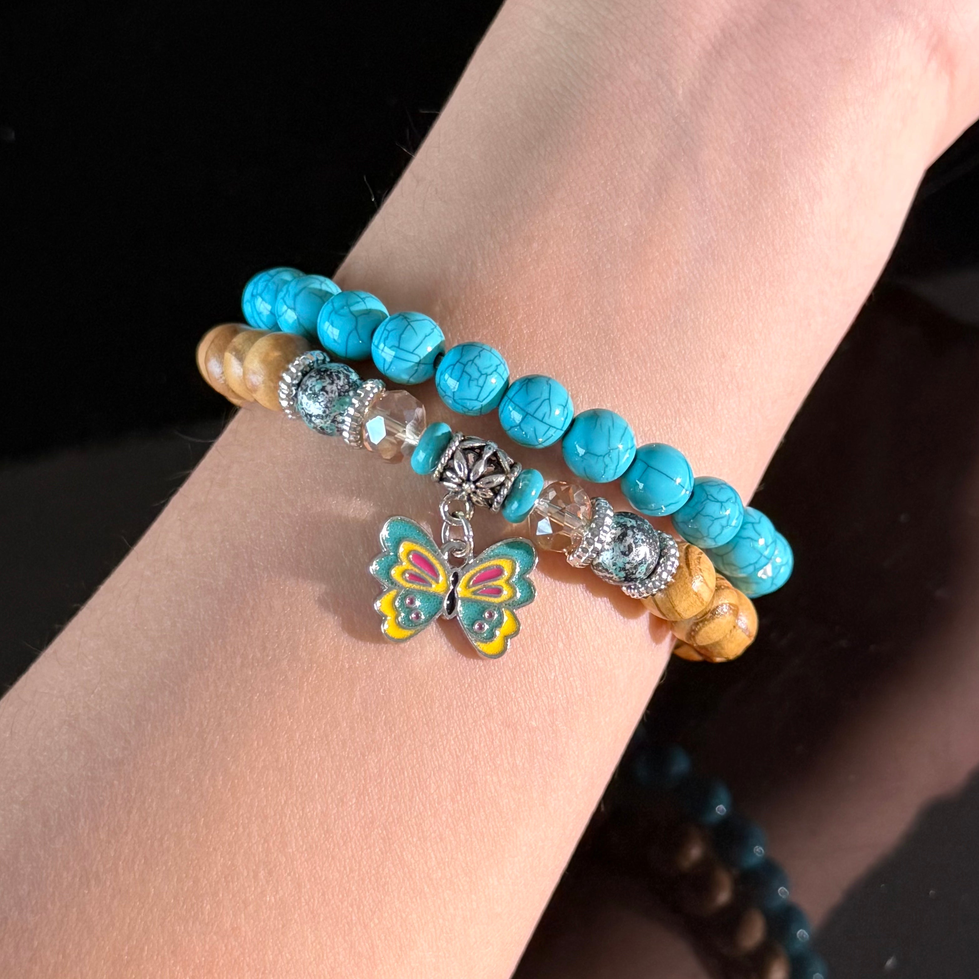 Sagittarius Turquoise Bracelet – Freedom & Transformation Crystal Jewelry