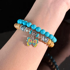 Sagittarius Turquoise Bracelet – Freedom & Transformation Crystal Jewelry