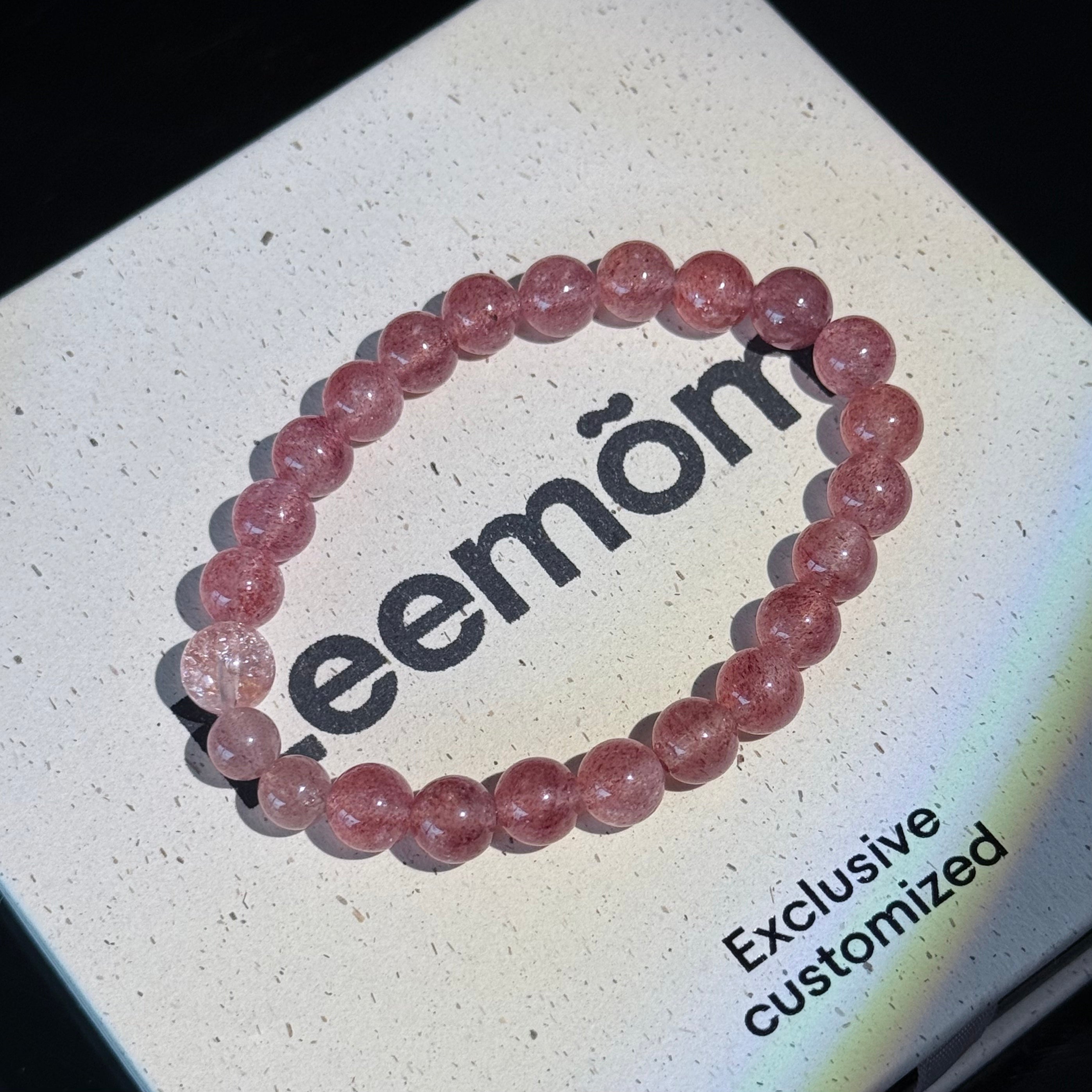 Strawberry Quartz Bracelet for Taurus