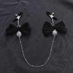 Streamer Bow Adjustable Bell Nipple Clamp