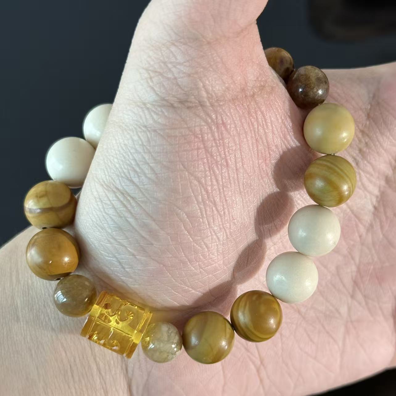 Low-Saturation Earth Tones | A Gentle and Luxurious Citrine & Multi-Gemstone Bracelet