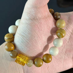 Low-Saturation Earth Tones | A Gentle and Luxurious Citrine & Multi-Gemstone Bracelet