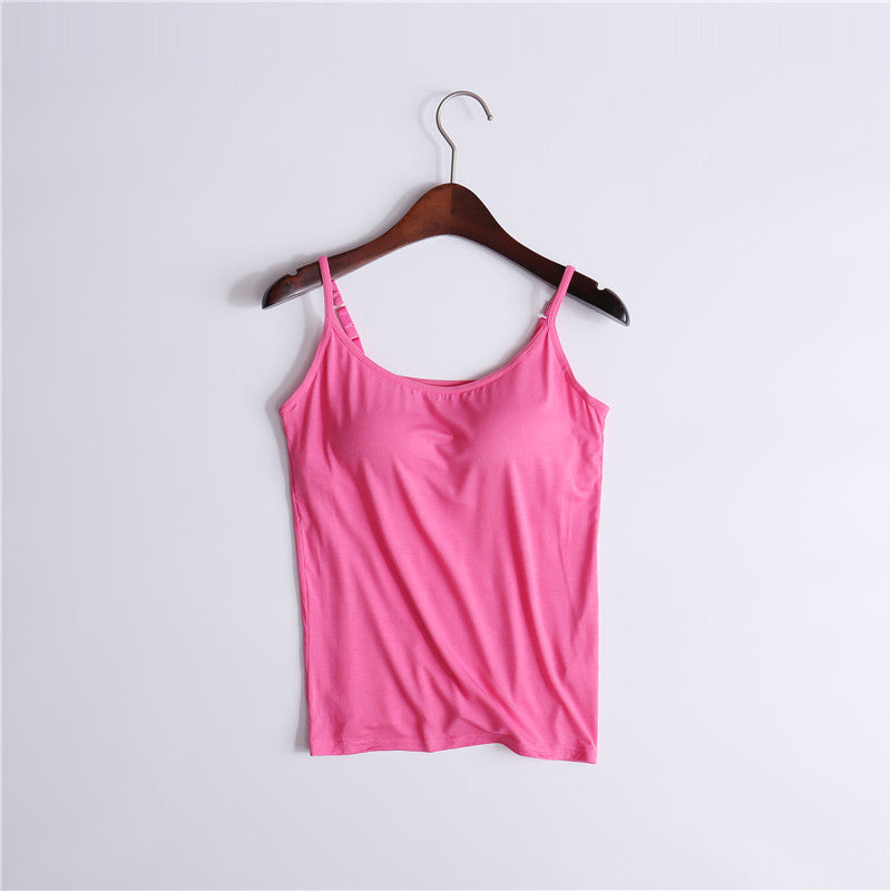 TANK WITH BUILT-IN BRA