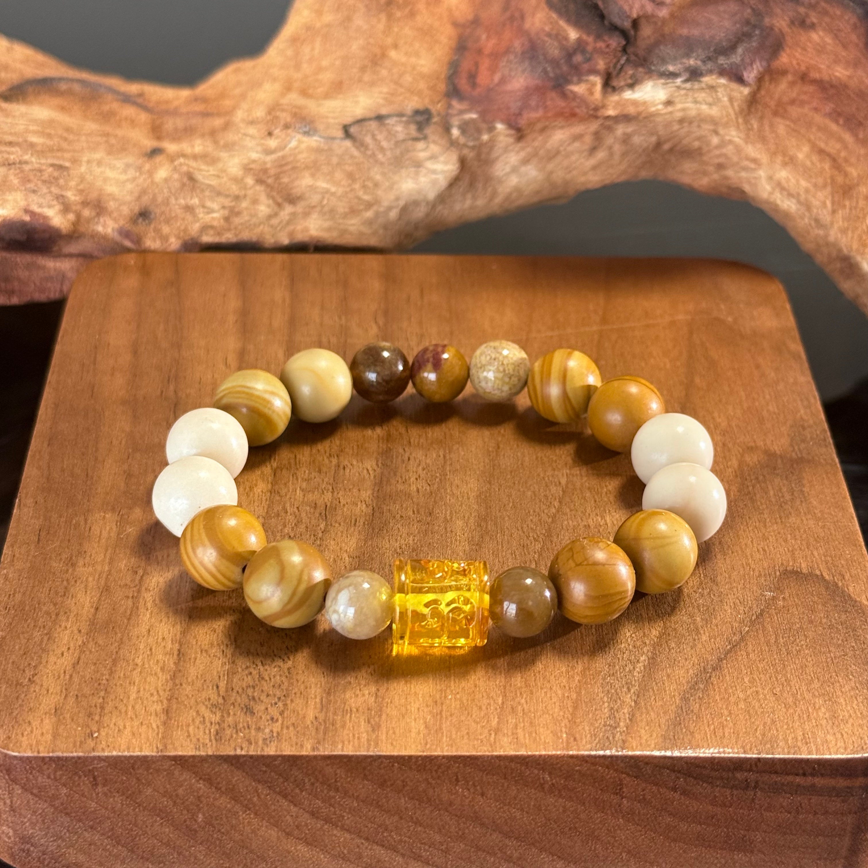 Low-Saturation Earth Tones | A Gentle and Luxurious Citrine & Multi-Gemstone Bracelet