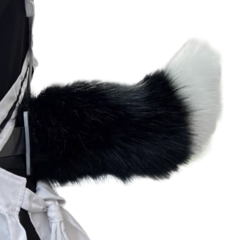 Electric Cats Ear Headband & Tail Set For Cosplay