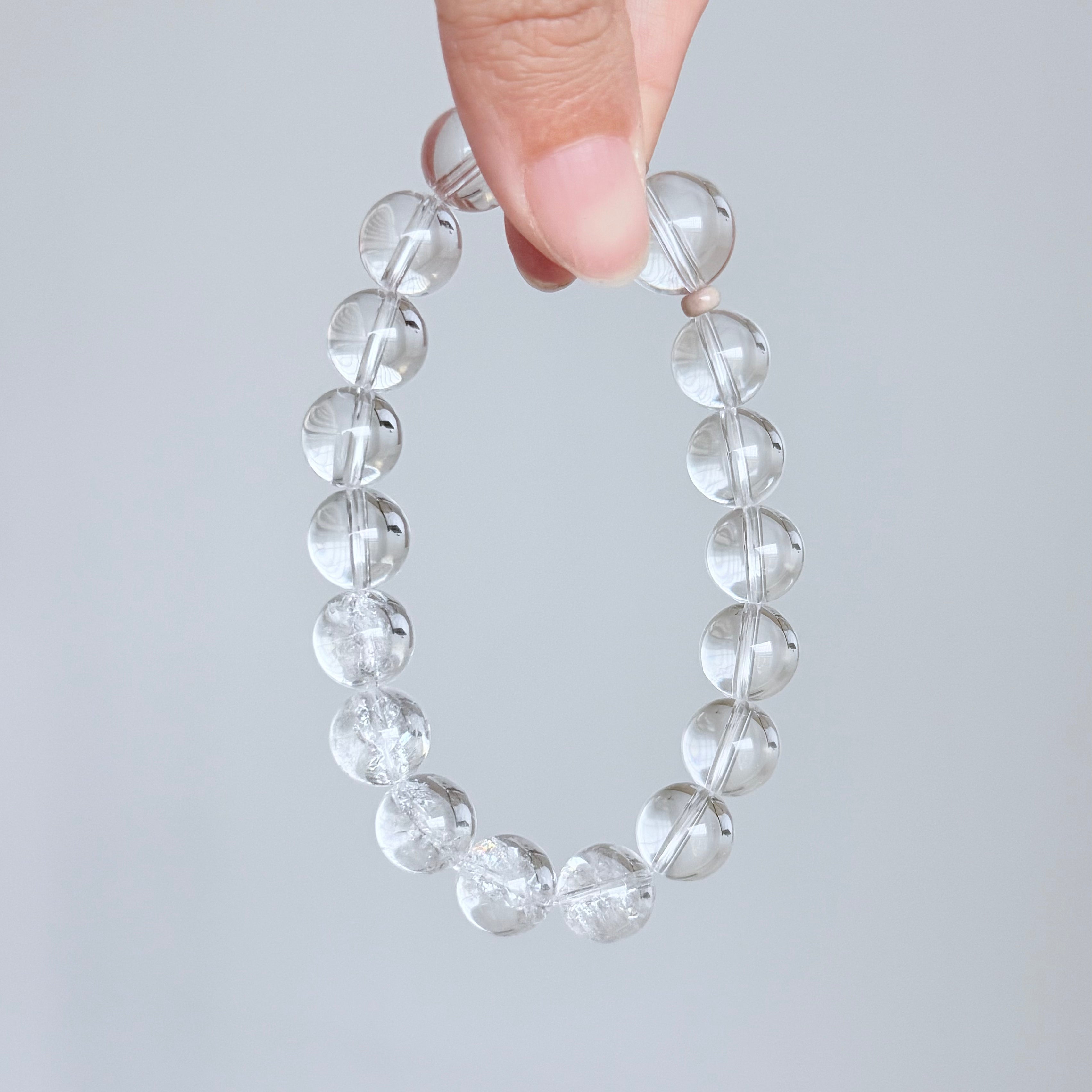 Clear Quartz Crystal Bracelet