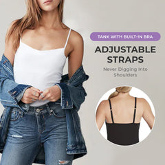 TANK WITH BUILT-IN BRA