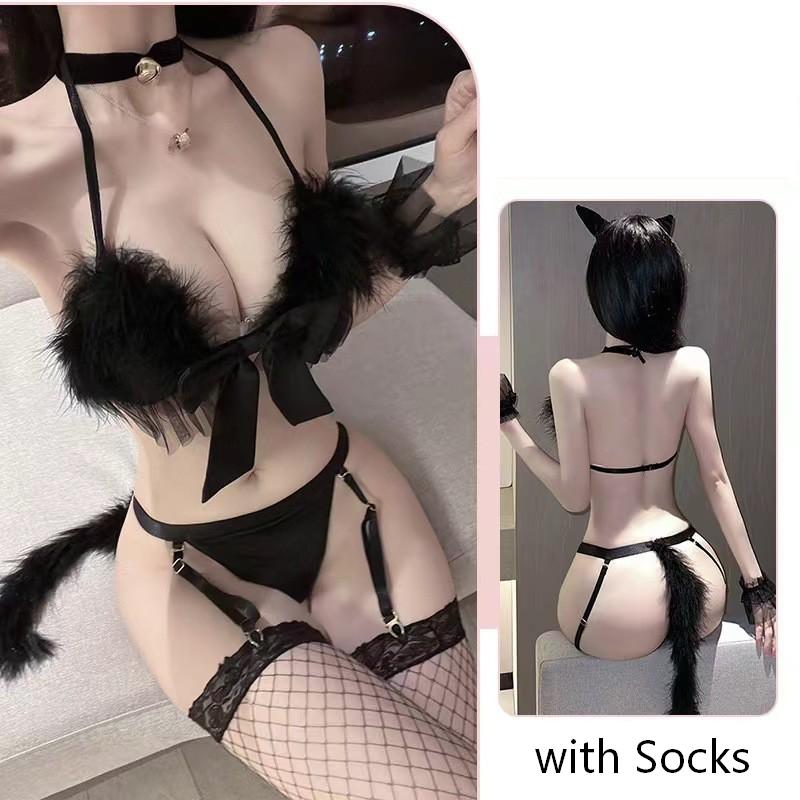 Bunny Christmas Catwoman Role-Playing Lingerie
