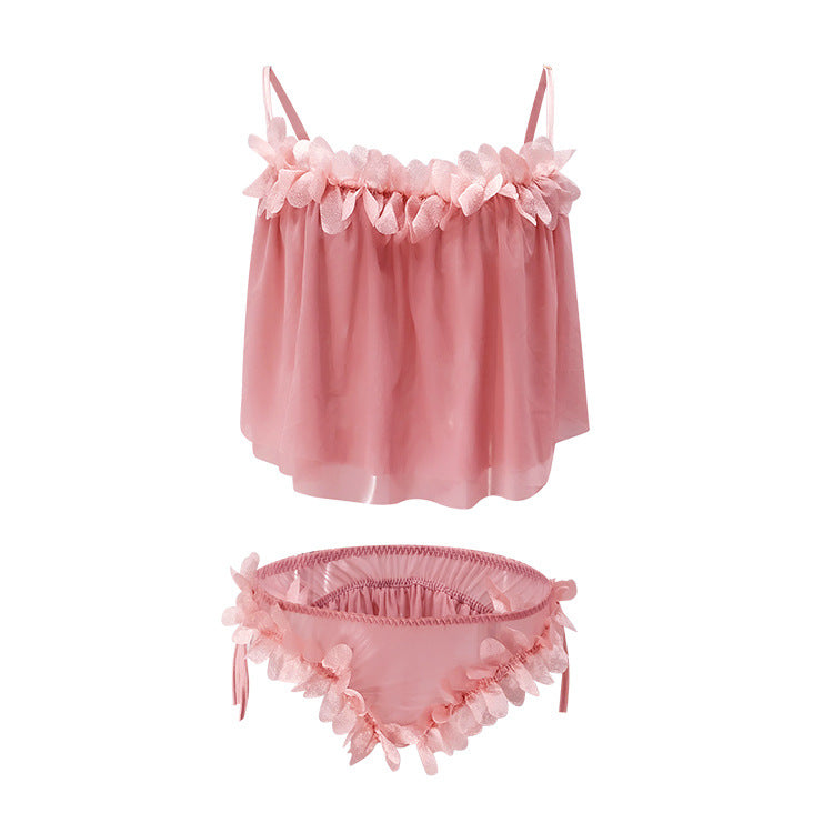 Seduction Lace Flower Slip Nightdress