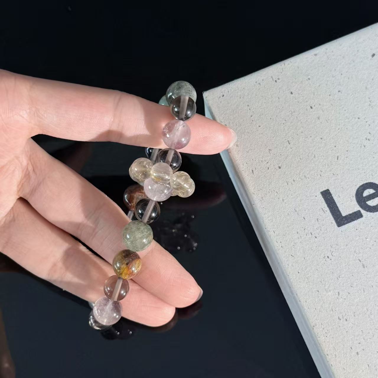 Handcrafted Natural Multi-Gemstone & Crystal Bracelet Healing Bracelet