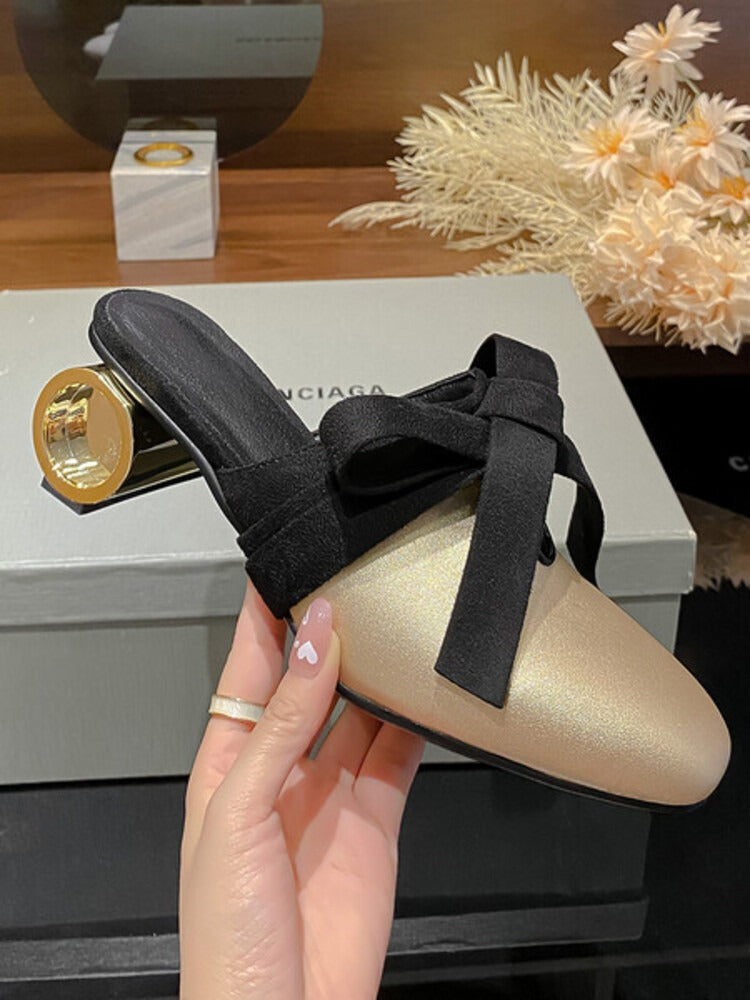 Classic Cross-tied Women's Party Pumps