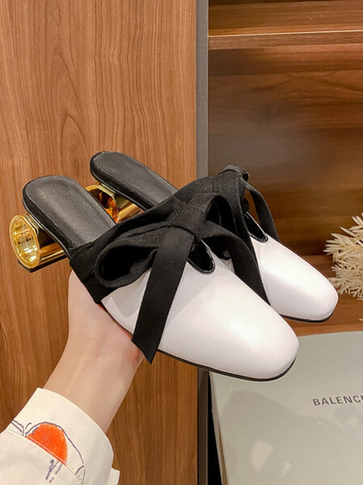 Classic Cross-tied Women's Party Pumps